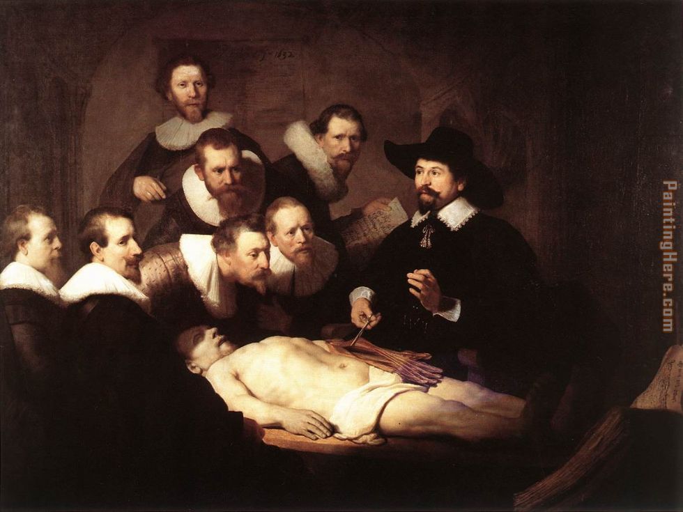 The Anatomy Lesson of Dr Tulp